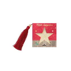 Σελιδοδείκτης μεταλικός Χριστουγεννιάτικος 3 σχέδια moses