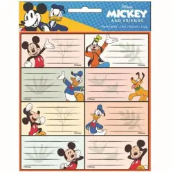 GIM ΕΤΙΚΕΤΕΣ ΣΧΟΛΙΚΕΣ 2τμχ MICKEY