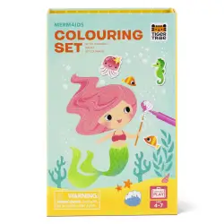 Σετ Δραστηριοτήτων – Colouring Set Mermaids