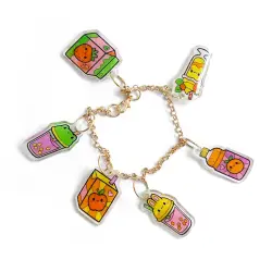 Shrinkorama – Charm Bracelet – Kawaii Drinks