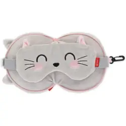 Legami - Μαξιλάρι ταξιδιού με μάσκα νύχτας, κλείσιμο KittyZip