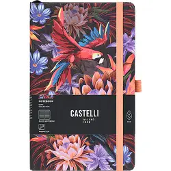 ΣΗΜΕΙΩΜΑΤΑΡΙΟ CASTELLI MILANO ΡΙΓΕ 13Χ21 EDEN WILD GARDEN