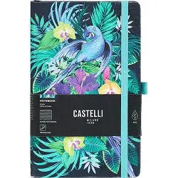 ΣΗΜΕΙΩΜΑΤΑΡΙΟ CASTELLI MILANO ΡΙΓΕ 13Χ21 EDEN JUNGLE