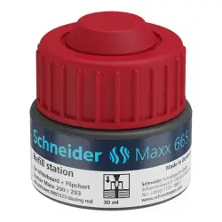 ΜΕΛΑΝΗ ΜΑΡΚΑΔΟΡΟΥ SCHNEIDER ΠΙΝΑΚΟΣ 665 (refill station) ΚΟΚΚΙΝΟ