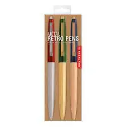 Στυλό Kikkerland Retro Σετ 3 Τεμάχια