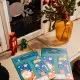 Set of 70 Static Cling Window Stickers - Windo-Wow