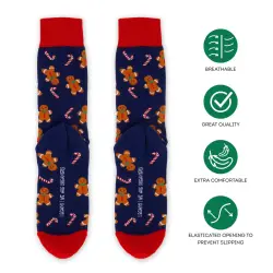 ΧΡΙΣΤΟΥΓΕΝΝΙΑΤΙΚΕΣ ΚΑΛΤΣΕΣ LEGAMI GINGERBREAD SMALL 28-35