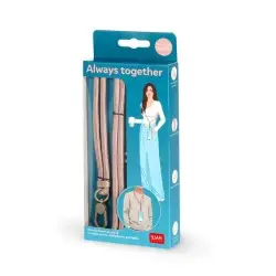 ΚΟΡΔΟΝΙ ΚΡΕΜΑΣΤΟ ΜΕ ΓΑΝΤΖΑΚΙ ΓΙΑ ΚΙΝΗΤΟ LEGAMI ALWAYS TOGETHER ROSE GOLD