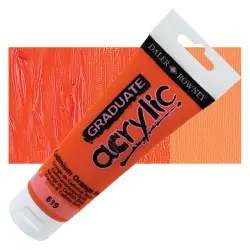 ΑΚΡΥΛΙΚΟ ΧΡΩΜΑ DALER ROWNEY GRADUATE 619 CADMIUM ORANGE HUE