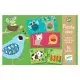 Djeco 12 Παζλ με 2 κομμάτια Τα ζωάκια στη φωλίτσα τους