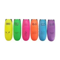 ΣΕΤ ΜΑΡΚΑΔΟΡΟΙ ΥΠΟΓΡΑΜΜΙΣΗΣ ENLEGEND  ANIMAL NEON  6 ΧΡΩΜΑΤΑ