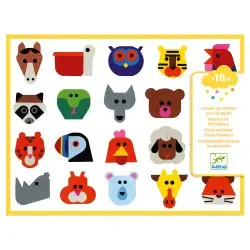 DJECO ΑΥΤΟΚΟΛΛΗΤΑ ΖΩΑΚΙΑ