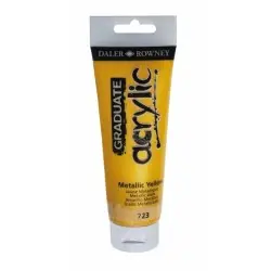 ΑΚΡΥΛΙΚΟ ΧΡΩΜΑ DALER ROWNEY METALLIC YELLOW 723