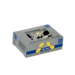 ΠΙΝΕΖΕΣ ALCO ΜΑΥΡΕΣ 100 ΤΕΜΑΧΙΑ