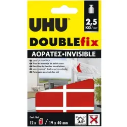 UHU DOUBLEFIX ΑΥΤΟΚΟΛΛΗΤΕΣ ΛΩΡΙΔΕΣ ΣΤΕΡΕΩΣΗΣ ΔΙΠΛΗΣ ΟΨΕΩΣ 2.5KG