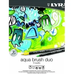 LYRA AQUA BRUSH DUO ΣΕΤ 36 ΧΡΩΜΑΤΩΝ