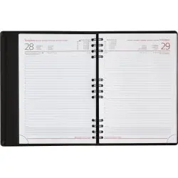 ΕΒΔΟΜΑΔΙΑΙΟ ΗΜΕΡΟΛΟΓΙΟ 2024 13X21 IVORY SOFT FLEX ΜΑΥΡΟ