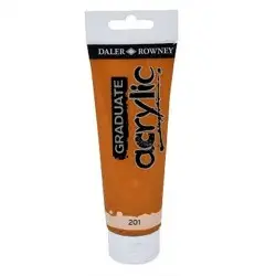 ΧΡΩΜΑ GRADUATE ACRYLIC 120ml BURNT SIENNA