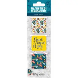 FLORAL QUOTES ΜΑΓΝΗΤΙΚΟΙ ΣΕΛΙΔΟΔΕΙΚΤΕΣ