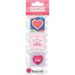 MADE WITH LOVE ΜΑΓΝΗΤΙΚΟΙ ΣΕΛΙΔΟΔΕΙΚΤΕΣ