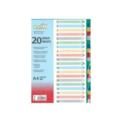 ΔΙΑΧΩΡΙΣΤΙΚΑ GROOVY 1-20 ΠΛΑΣΤΙΚΑ ΧΡΩΜΑΤΙΣΤΑ