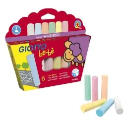 ΚΙΜΩΛΙΕΣ ΧΟΝΤΡΕΣ ΧΡΩΜΑΤΙΣΤΕΣ GIOTTO BEBE ΣΕΤ 6 ΤΕΜΑΧΙΩΝ