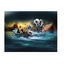 Σύλληψη ληστή έργων τέχνης από αστυνομικό jetpack