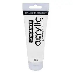 ΧΡΩΜΑ GRADUATE ACRYLIC 120ml MIXING WHITE 006