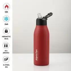ΘΕΡΜΟΣ ALPINTEC FELLOW 600ML RED