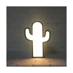 ΑΣΠΡΟΠΙΝΑΚΑΣ ME LED CACTUS