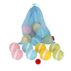 ΞΥΛΙΝΟ ΣΕΤ ΜΠΑΛΕΣ BOCCE - GOOD VIBES