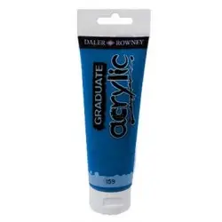 ΧΡΩΜΑ GRADUATE ACRYLIC 120ml PRIMARY BLUE
