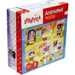 LUDATTICA ΠΑΖΛ ΖΩΑΚΙΑ ΜΕ ΜΑΤΑΚΙΑ