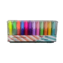 ΜΑΡΚΑΔΟΡΟΣ  ΥΠΟΓΡΑΜΜΙΣΗΣ 12ΤΜΧ 6 NEON + 6 PASTEL