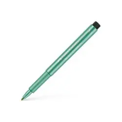 FABER CASTELL - ΜΑΡΚΑΔΟΡΑΚΙ PITT ARTIST GREEN METALLIC 1.5mm