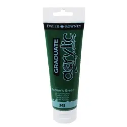 ΧΡΩΜΑ GRADUATE ACRYLIC 120ml HOOKER'S GREEN ΠΡΑΣΙΝΟ
