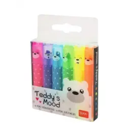 ΥΠΟΓΡΑΜΜΙΣΤΕΣ LEGAMI ΣΕΤ 6 TEDDYS MOOD 5MM