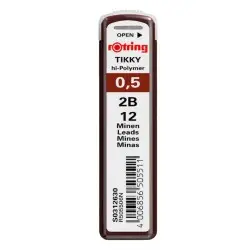 ROTRING MECH.PENCIL LEADS 0.5 2Β