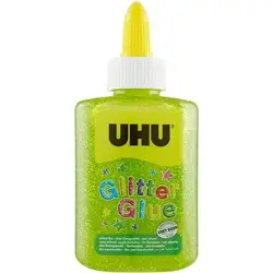 UHU GLITTER GLUE ΜΠΟΥΚΑΛΙ 90gr ΠΡΑΣΙΝΟ