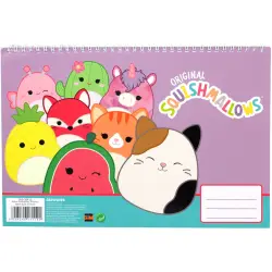 GIM ΜΠΛΟΚ ΖΩΓΡΑΦΙΚΗΣ 23x33  30Φ. Squishmallows