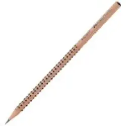 Faber-Castell 2001 Grip Μολύβι ΗΒ Φυσικό Ξύλο Μαύρο