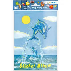 Άλμπουμ για Αυτοκόλλητα Herma 15419 Δελφίνια (Sticker Album)
