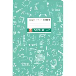 Τετράδιο με Σχέδια Doodles 50φ Ριγέ Βεραμάν