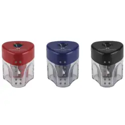 ΞΥΣΤΡΑ FABER CASTELL MINI ΚΟΚΚΙΝΗ-ΜΑΥΡΗ-ΜΠΛΕ