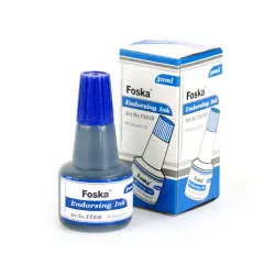 Μελάνι Σφραγίδος Foska 30ml Μπλε