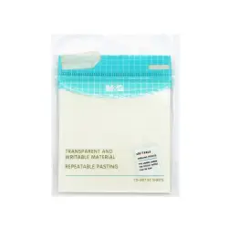 ΑΥΤΟΚΟΛΛΗΤΑ ΧΑΡΤΑΚΙΑ ΣΗΜΕΙΩΣΕΩΝ M G ΔΙΑΦΑΝΑ STICKY NOTES PEN 76X76mm 50Φ YD-987