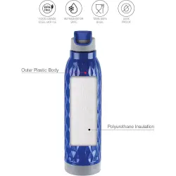 Παγούρι Cello Puro Wave 900 0,69ltr (5 Χρώματα)