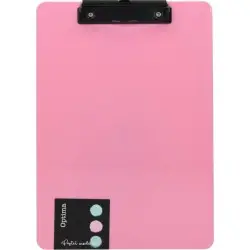ΠΙΑΣΤΡΑ ΠΛΑΤΗΣ OPTIMA PASTEL A4 ΣΚΛΗΡΗ