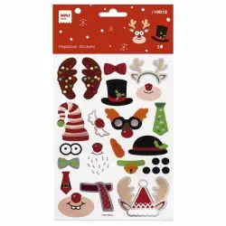 χριστουγεννιάτικα αυτοκόλλητα