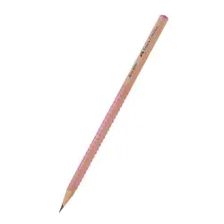 Faber-Castell 2001 Grip Μολύβι ΗΒ Φυσικό Ξύλο Ροζ